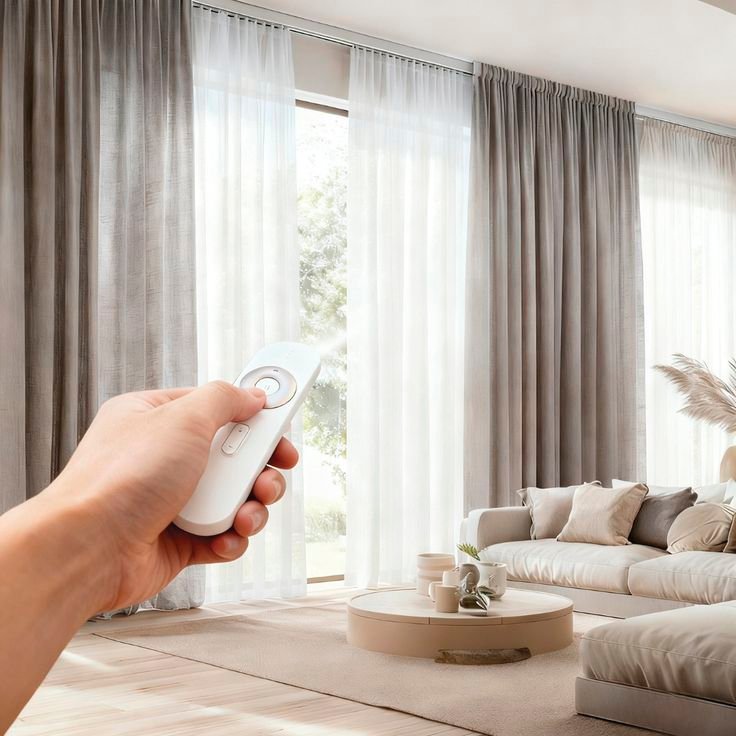 Motorized Curtains & Blinds